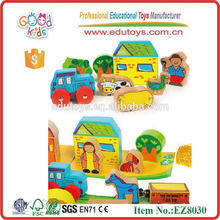 Wooden Toy Farm Set For Kid